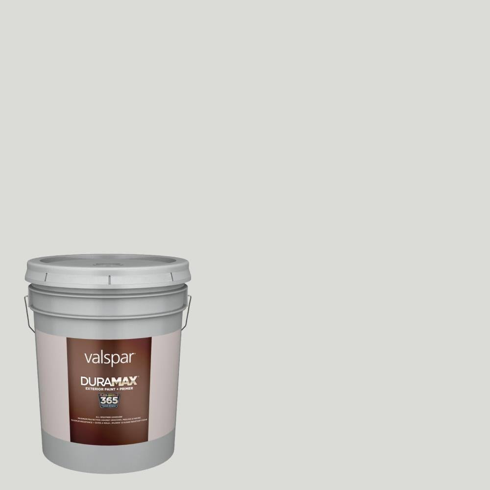 Valspar Duramax Flat Seashell Gray 4003-1a Exterior Paint (5-Gallon) | 4003-1A-4832