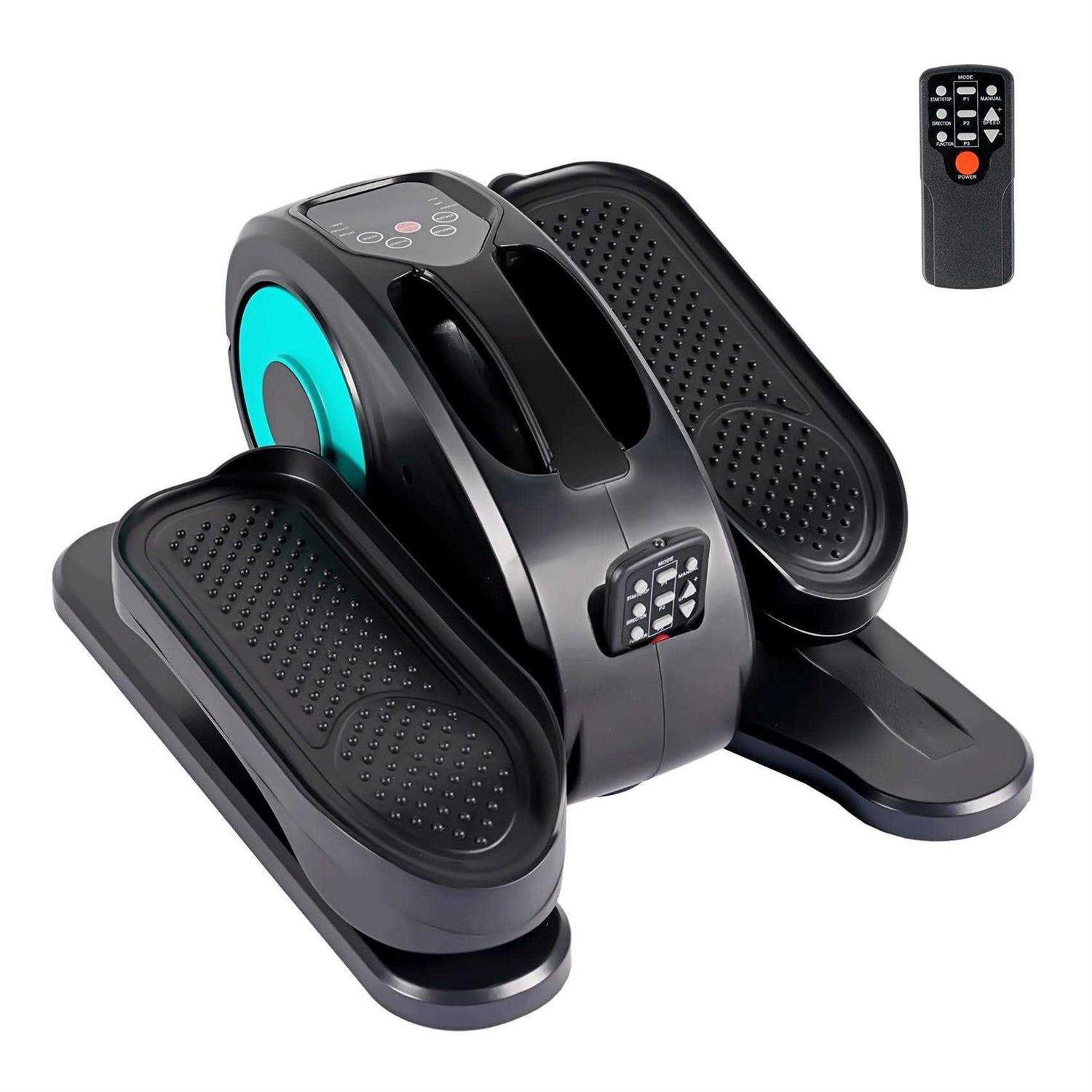 Tappio Under Desk Elliptical Electric Foot Pedal Exerciser Fully Assembled Seated Elliptical - Sports Supplies Online Store