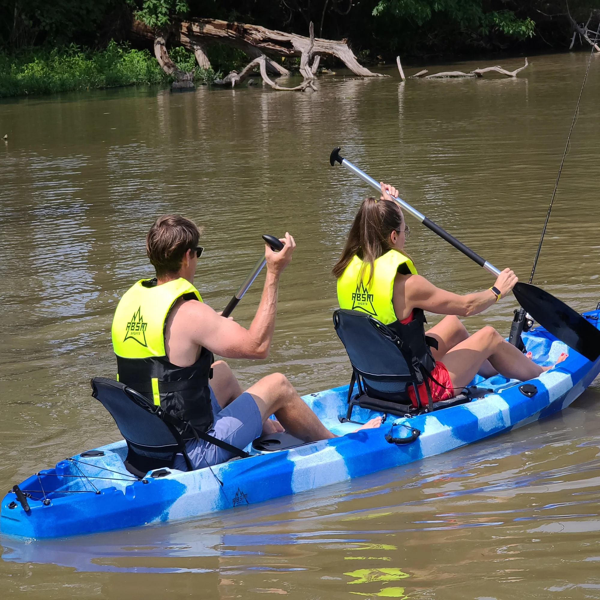 RBSM Dolphin Pro Tandem Fishing Kayak