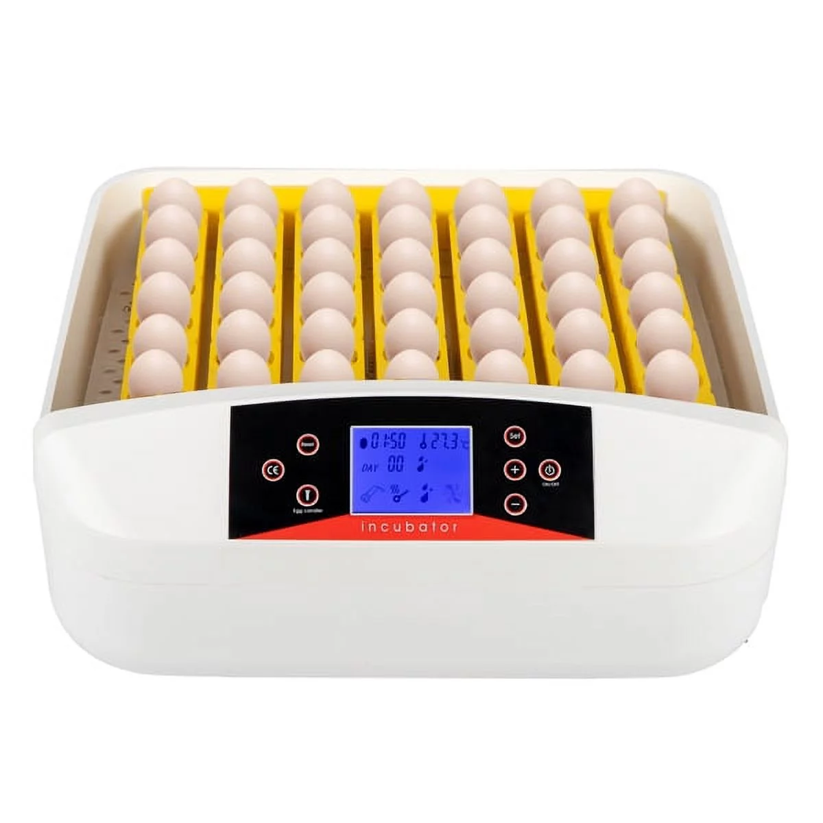 56-Egg Incubator, Fully Digital Incubators for Hatching Eggs with Automatic Egg Turning, Humidity & Temperature Control