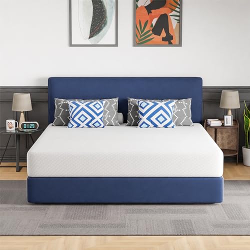 FDW 8 inch Twin Mattress Gel Memory Foam Mattress for Cool Sleep & Pressure Relief