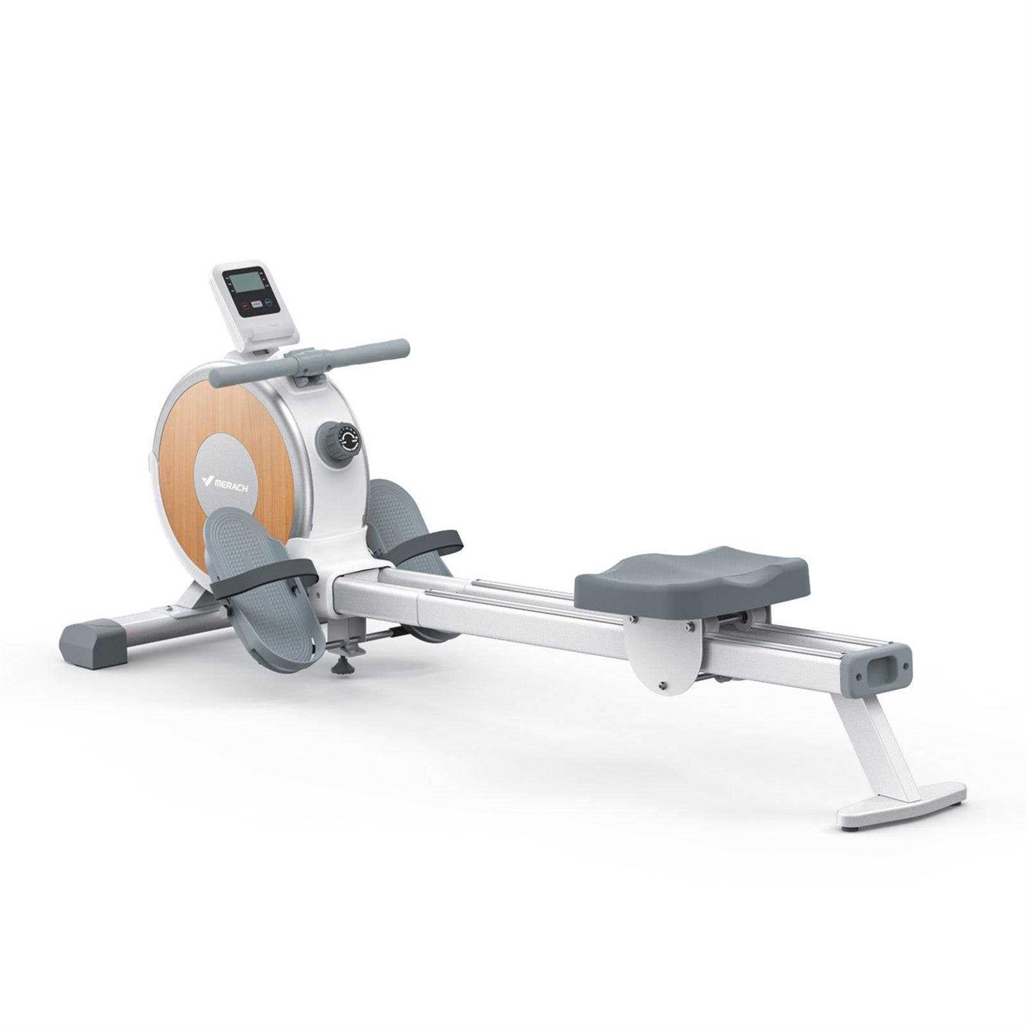 Merach Rowing Machine Magnetic Rower Machine for Home 16 Levels of Quiet Resistance - Sports Supplies Online Store