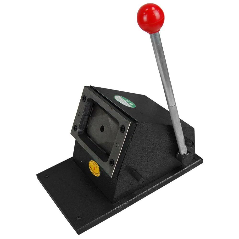 Yescom Manual ID Badge Credit PVC Paper Business Card Die Round Corner Cutter Heavy Duty Punch