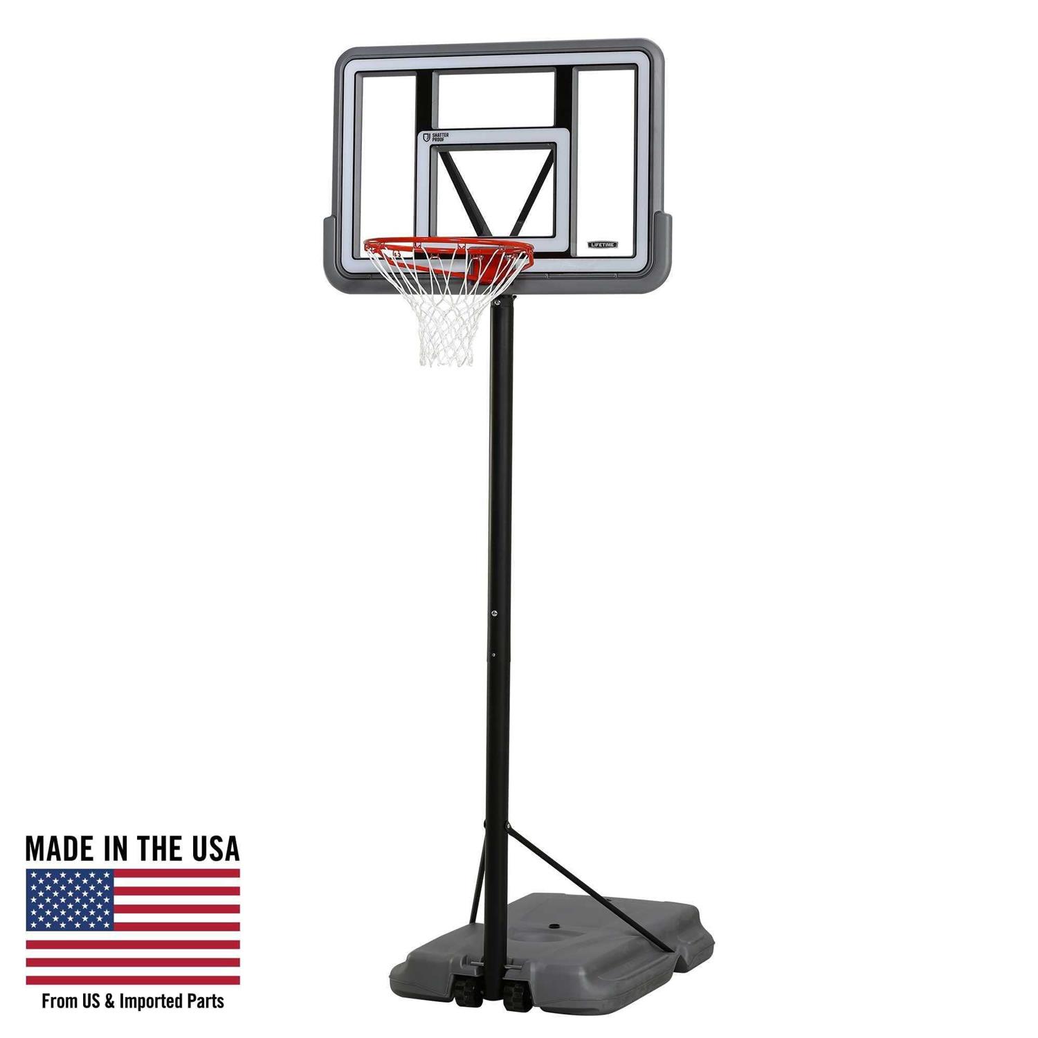Lifetime Adjustable Portable Basketball Hoop - Sports Supplies Online Store