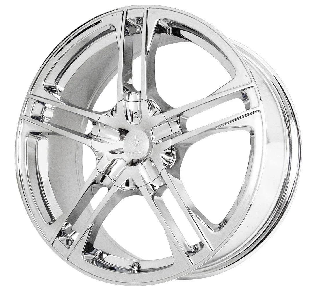 Verde V36 Protocol 17x7 5x115/5x100 +40mm Chrome Wheel Rim 17x22 inch
