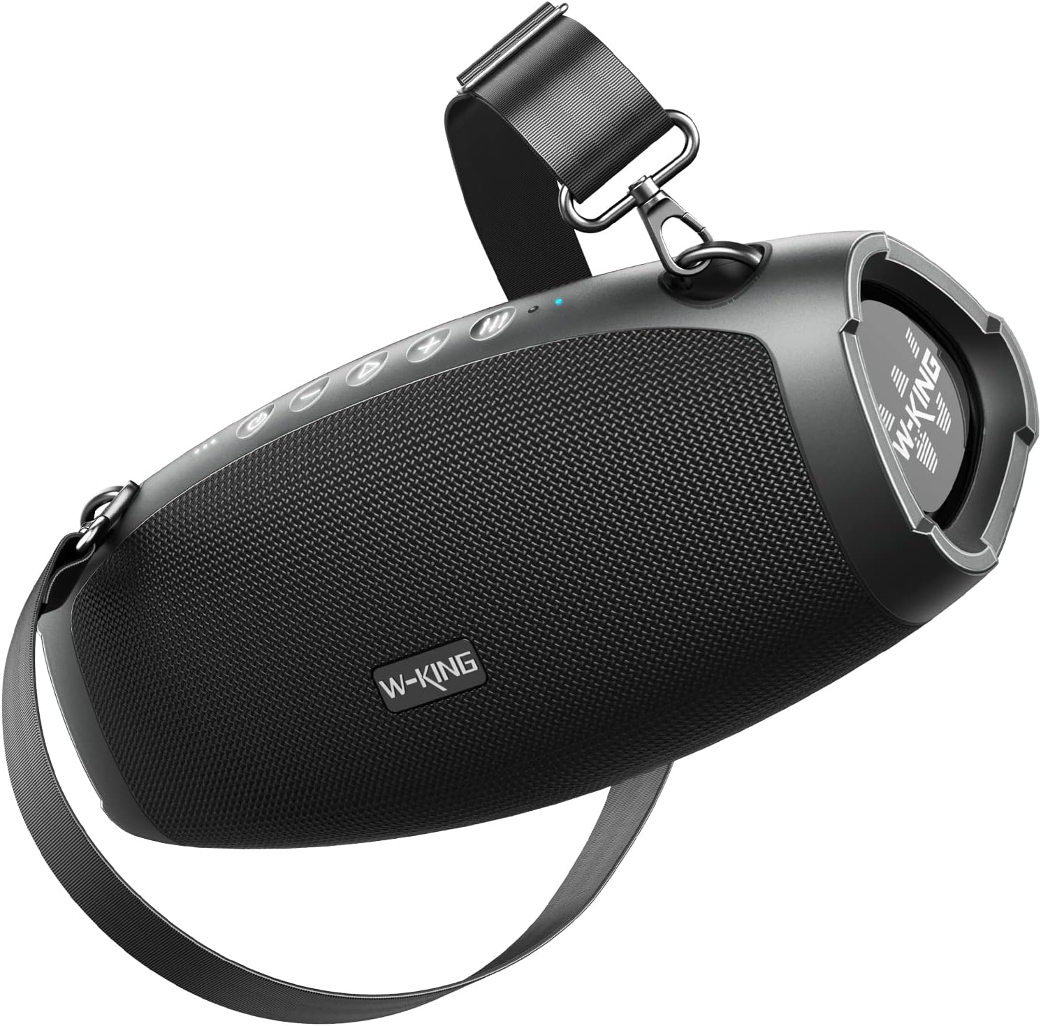 Upgraded,W-KING 70W Bluetooth Speakers Loud- Deep Bass,IPX6 Waterproof Outdoor Portable Wireless Speaker with 15600mAh Power Bank,DSP