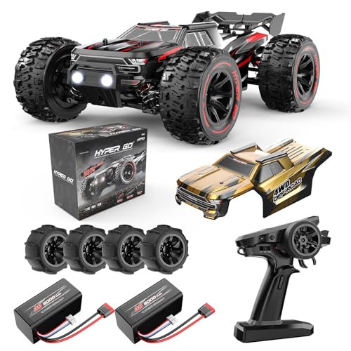 HYPER GO H14BM V3 1/14 Brushless RC Cars for Adults Fast 50 mph, RC Trucks 4X4 Offroad Waterproof, Electric Powered High Speed RC Car