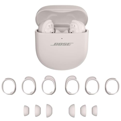 Bose QuietComfort Ultra True Wireless Bluetooth Adjustable Noise Cancelling Earbuds, Spatial Audio, Up to 6 Hours of Play Time