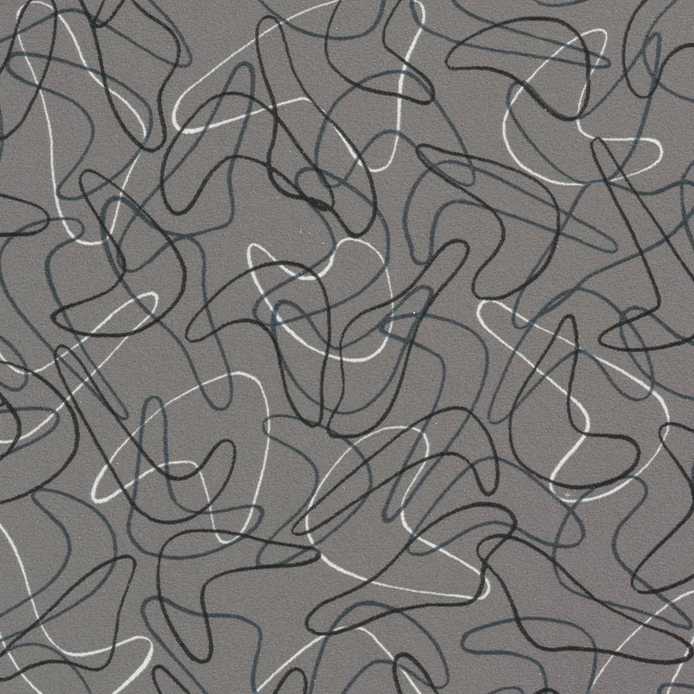 Formica 5 ft. x 12 ft. Laminate Sheet in Charcoal Boomerang with Matte Finish 069421258512000
