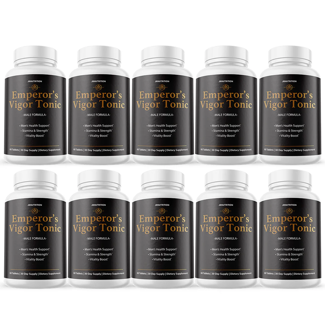 Emperor‘s Vigor Tonic - Performance Dietary Supplement 60 Capsules (10 Pack) - Kansas Nuitrition - HNZSDS