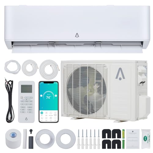 Split Air Conditioner Split AC/Heating System, 23 SEER Split-System Air Conditioner Inverter Wall Mount Ductless Split A/C