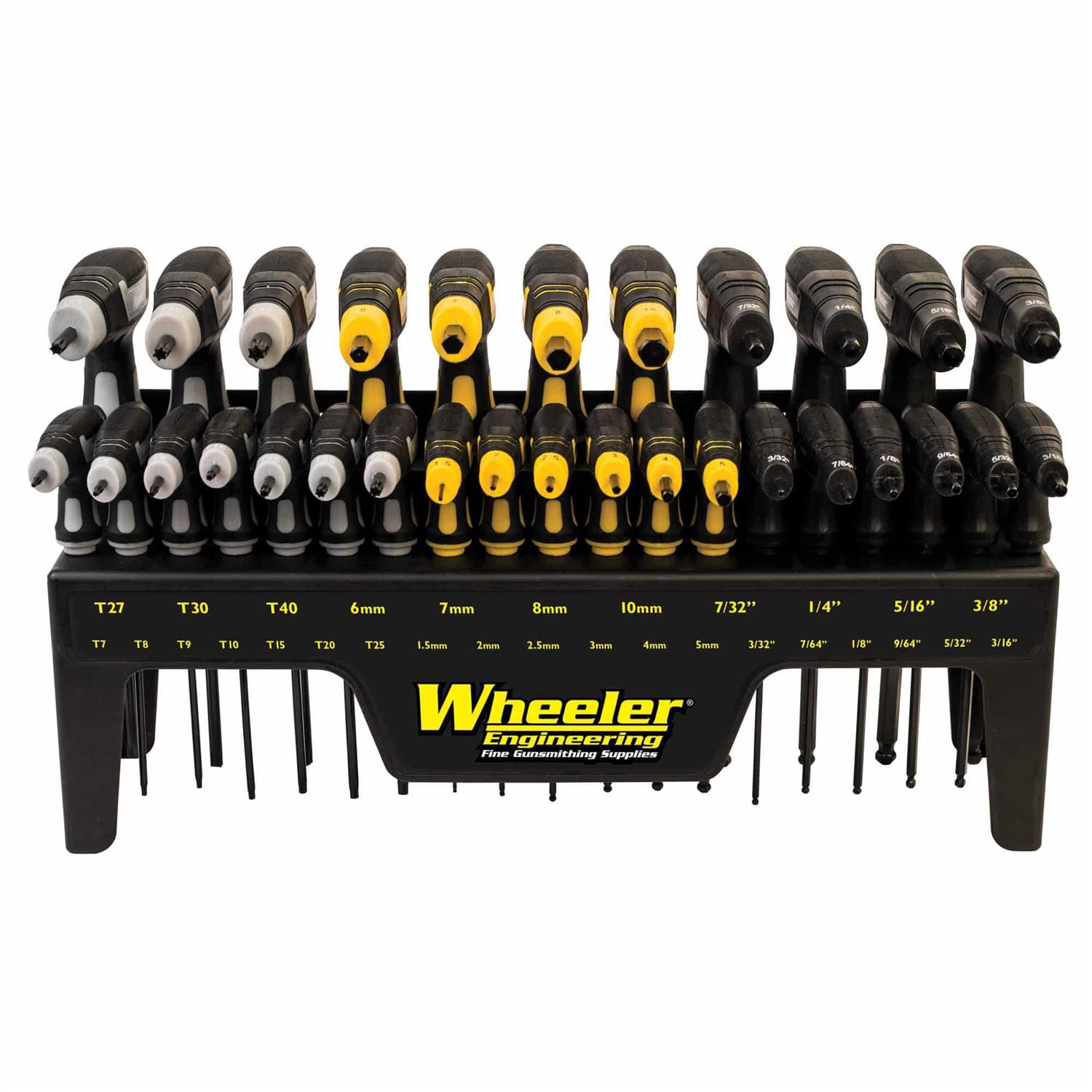 Wheeler 30 Piece SAE Metric Hex Torx P-Handle Driver Set - Shop Hardware Tools Online Store