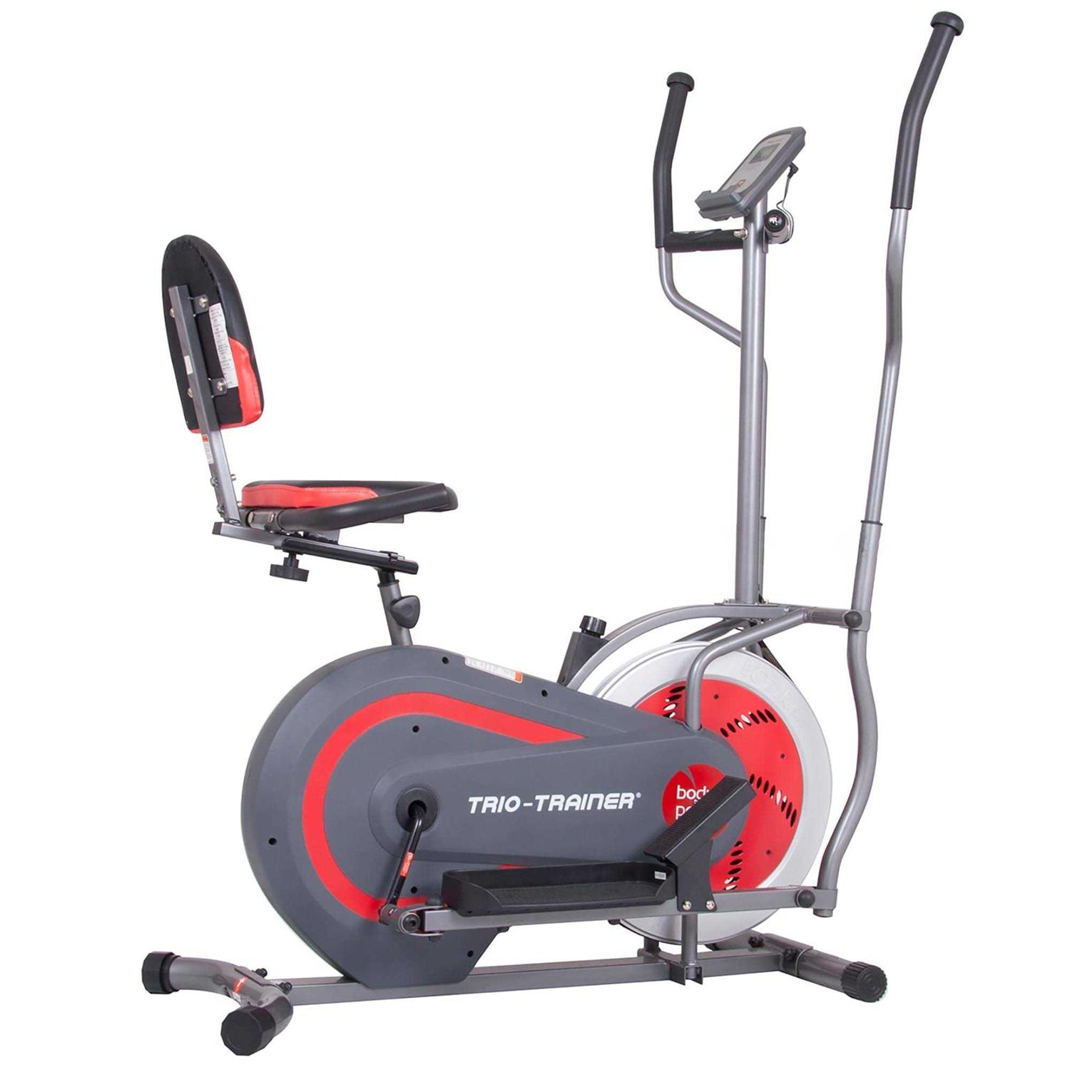 Body Power Trio Trainer Machine 3 in 1 Elliptical - Sports Supplies Online Store