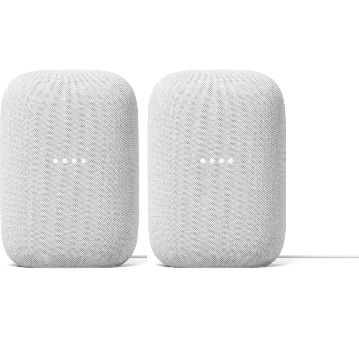 Google Nest Audio Chalk (2 Pack)