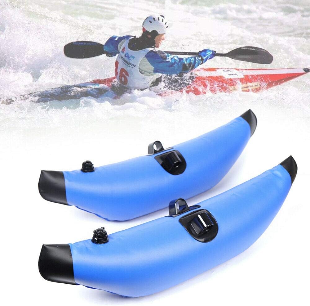 TBVECHI 2Pcs Kayak Stabilizer System, Inflatable Boat PVC Kayak Canoe Fishing Outrigger Stabilizer Pack of 2