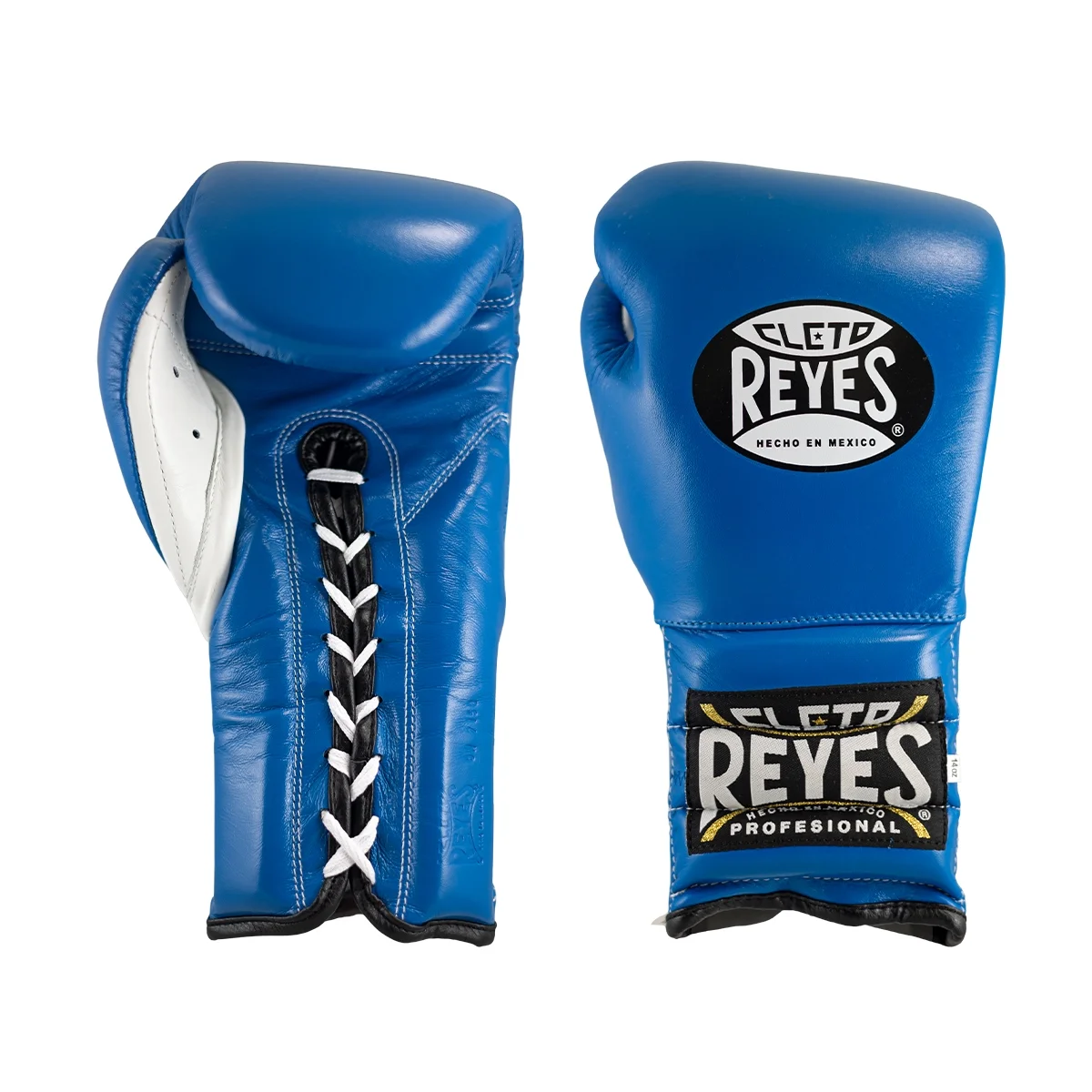 Cleto Reyes Training Gloves with Laces for Men and Women (16oz., Electric Blue) - Radiant Selections