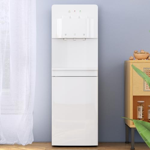 TABU Bottom Loading Water Cooler Dispenser, Hot & Cold Water Dispenser