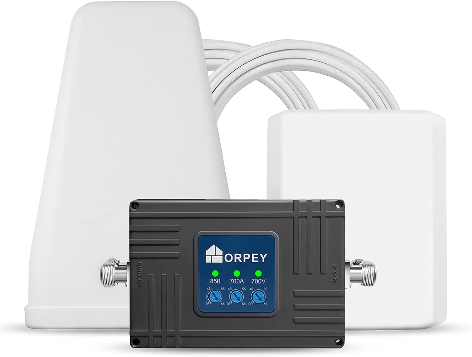 ORPEY Verizon Cell Phone Signal Boosters 5G 4G LTE Up to 5,500 sq.ft, Cell Booster for Home - App Assisted Install