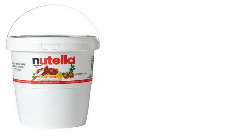 Nutella Hazelnut Spread 6.6 lb. Tub - 2/Case