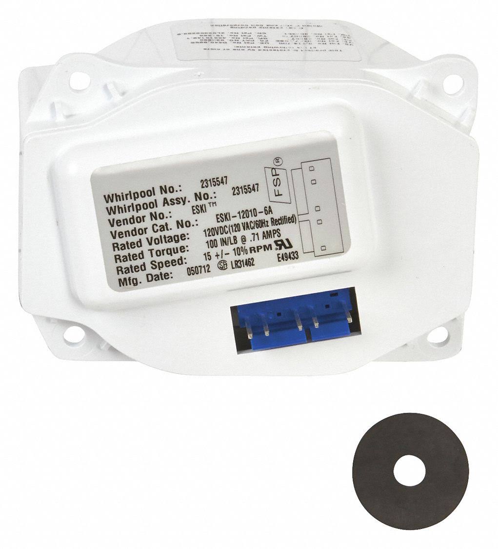 Whirlpool W10271509 Ice Auger Drive Motor