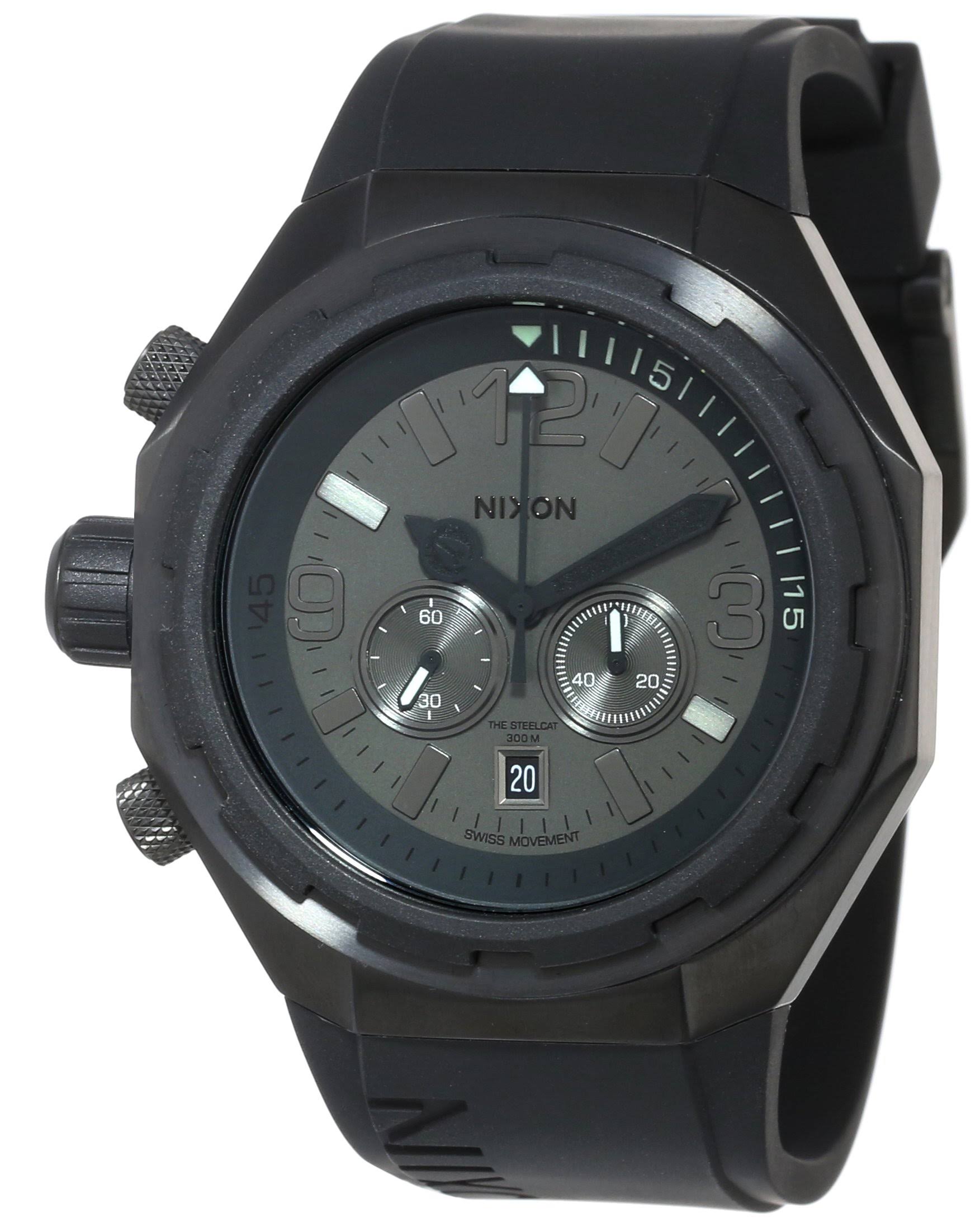 Nixon Steelcat Watch - All Black