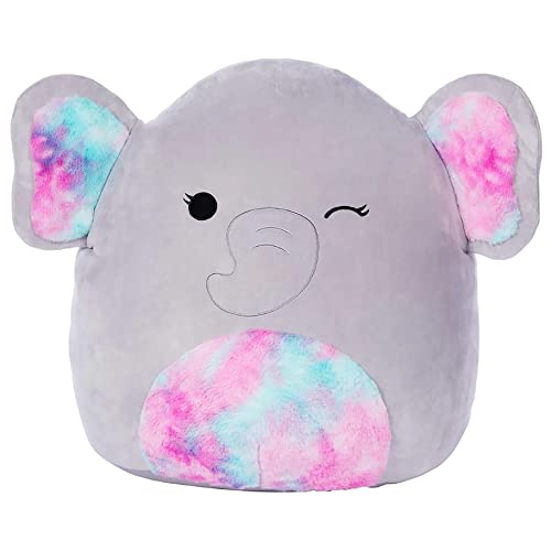 Rare Squishmallows Official Kellytoy Plush 24" Squishmallow Plush | Squishmallows Mila The Elephant Plush 24" Stuffed Animal &ndash