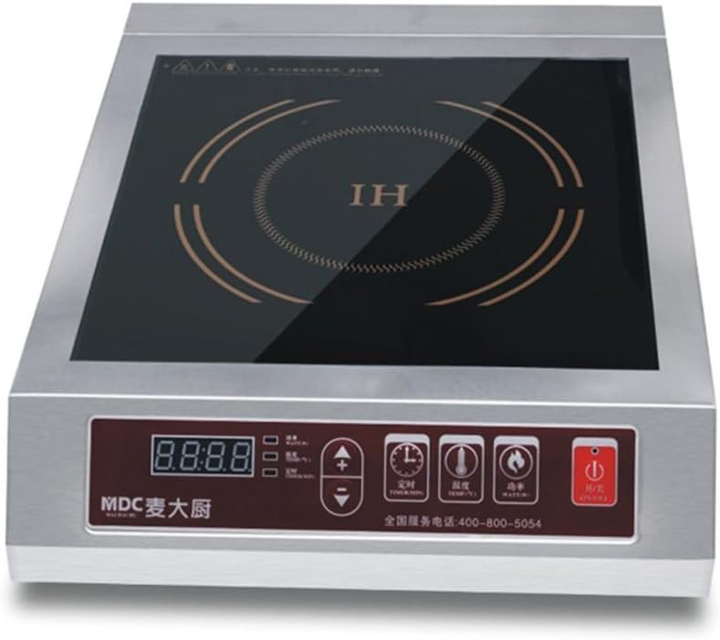Stainless Steel 3500W Electric Induction Cooktop, Electric Countertop Burners