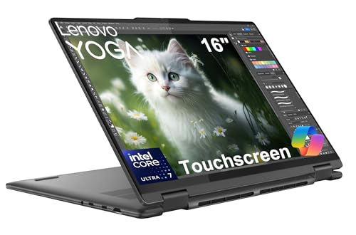 Lenovo Yoga 7i 2-in-1 Business Laptop (16" FHD+ Touchscreen, Intel Ultra 7 155U (Beat i7-1355U), 16GB DDR5 RAM, 1TB SSD) Backlit, Fingerprint