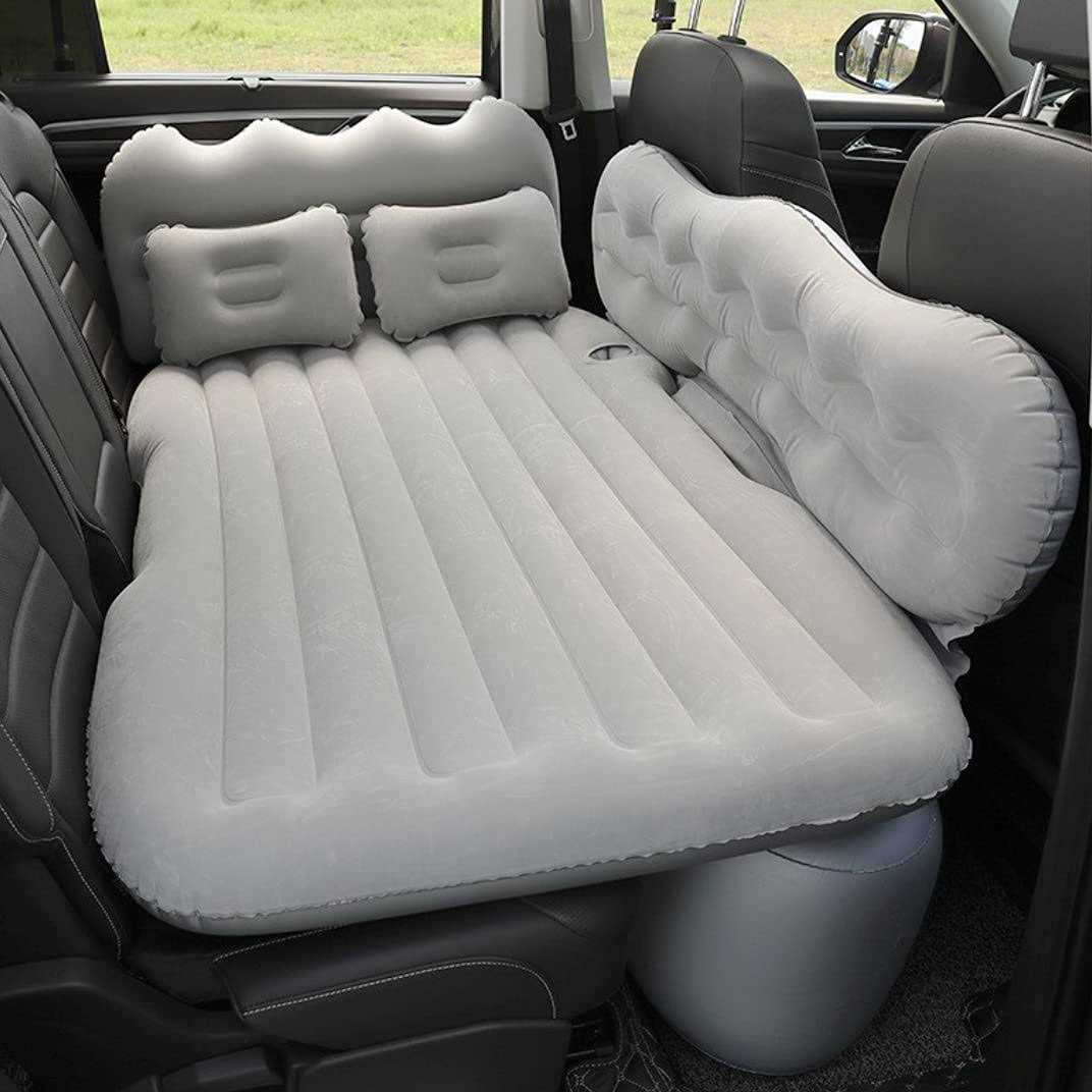 Lammyner Inflatable Bed for SUV Travel Bed Truck Air Mattress Car Sleeping for Camping, Hiking, Trip and Other Outdoor Activities