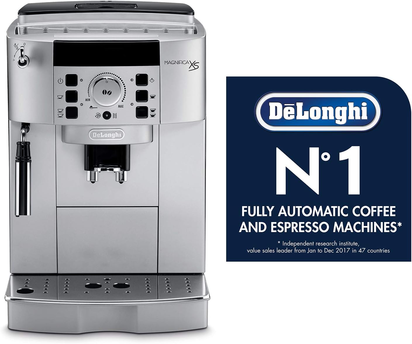 De'Longhi ECAM22110SB Espresso Machine, 13.8, Silver