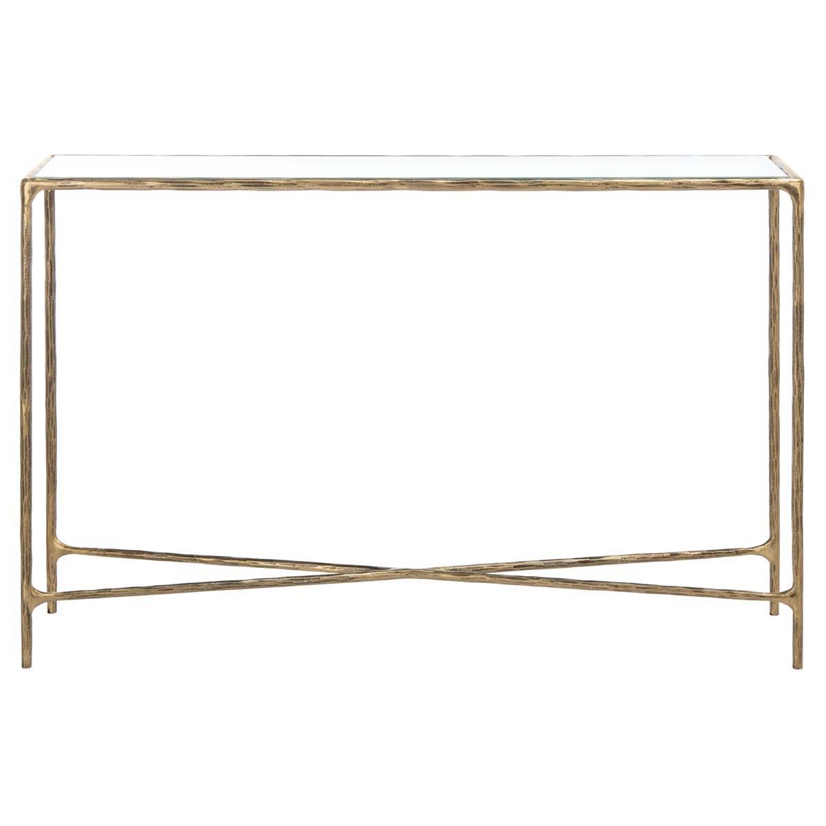 Safavieh Jessa Rectangle Console Table - Brass