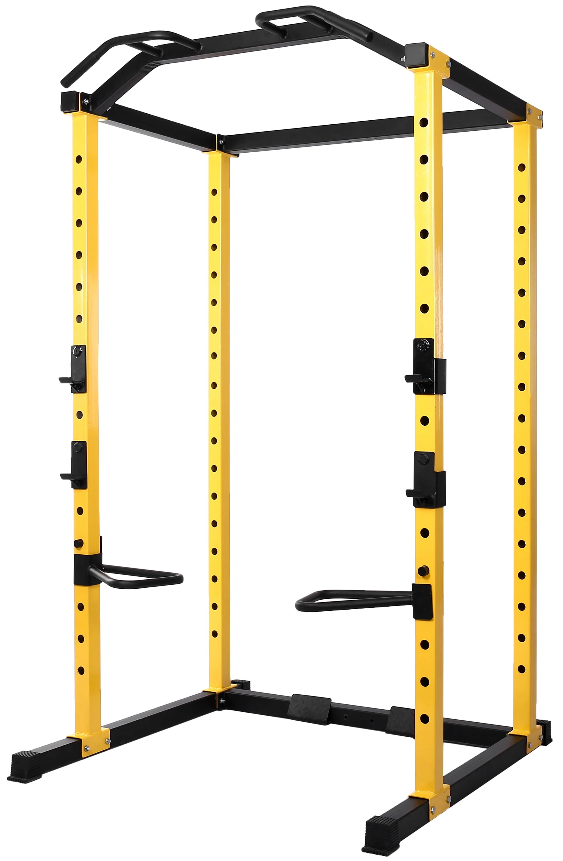 BalanceFrom PC-1 Series 1000lb Capacity Multi-Function Adjustable Power Cage Power Rack with Optional Lat Pull-down and Cable Crossover