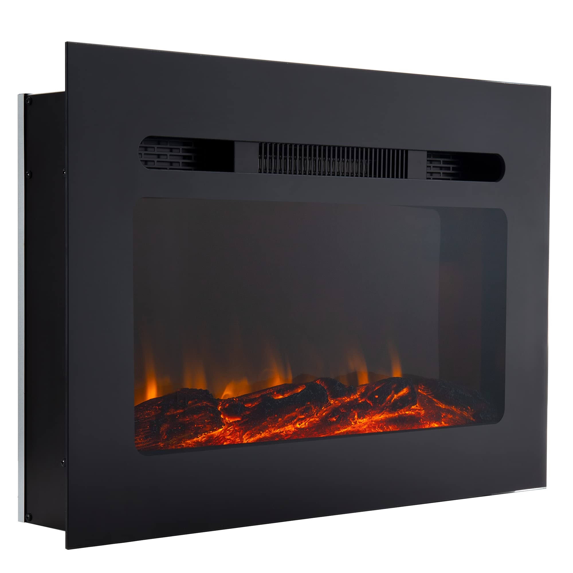 RV Electric Fireplace 30x22 with Flame Color Settings