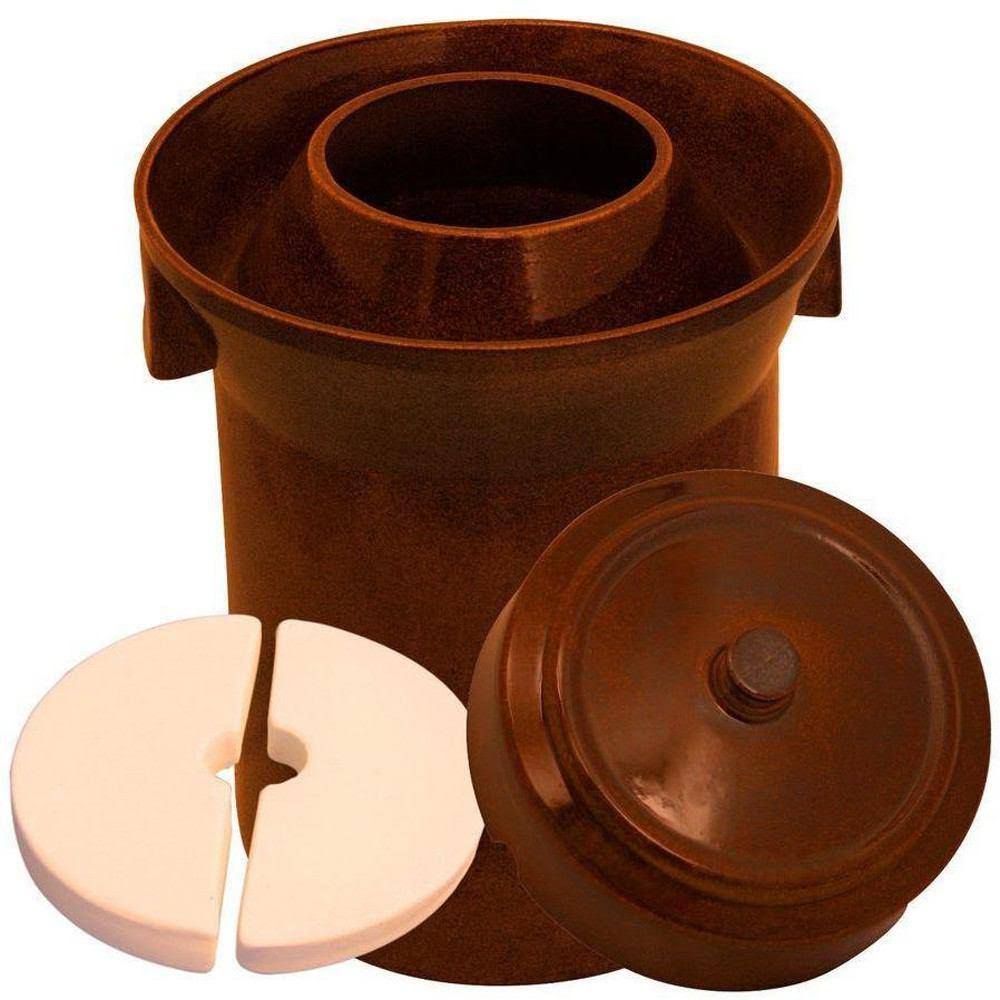 Ku0026K Keramik German Made Gartopf F1, 10L Fermenting Crock Pot
