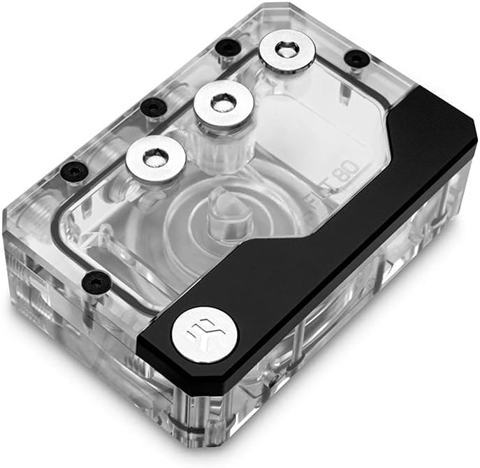 EKWB EK-Quantum Kinetic FLT 80 Pump/Reservoir Combo, DDC PWM, D-RGB, Plexi