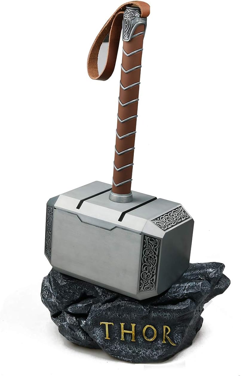 Gmasking 2020 Norse Mythology Metal Mjolnir Thors Adult Hammer Collectible 1:1 Replica
