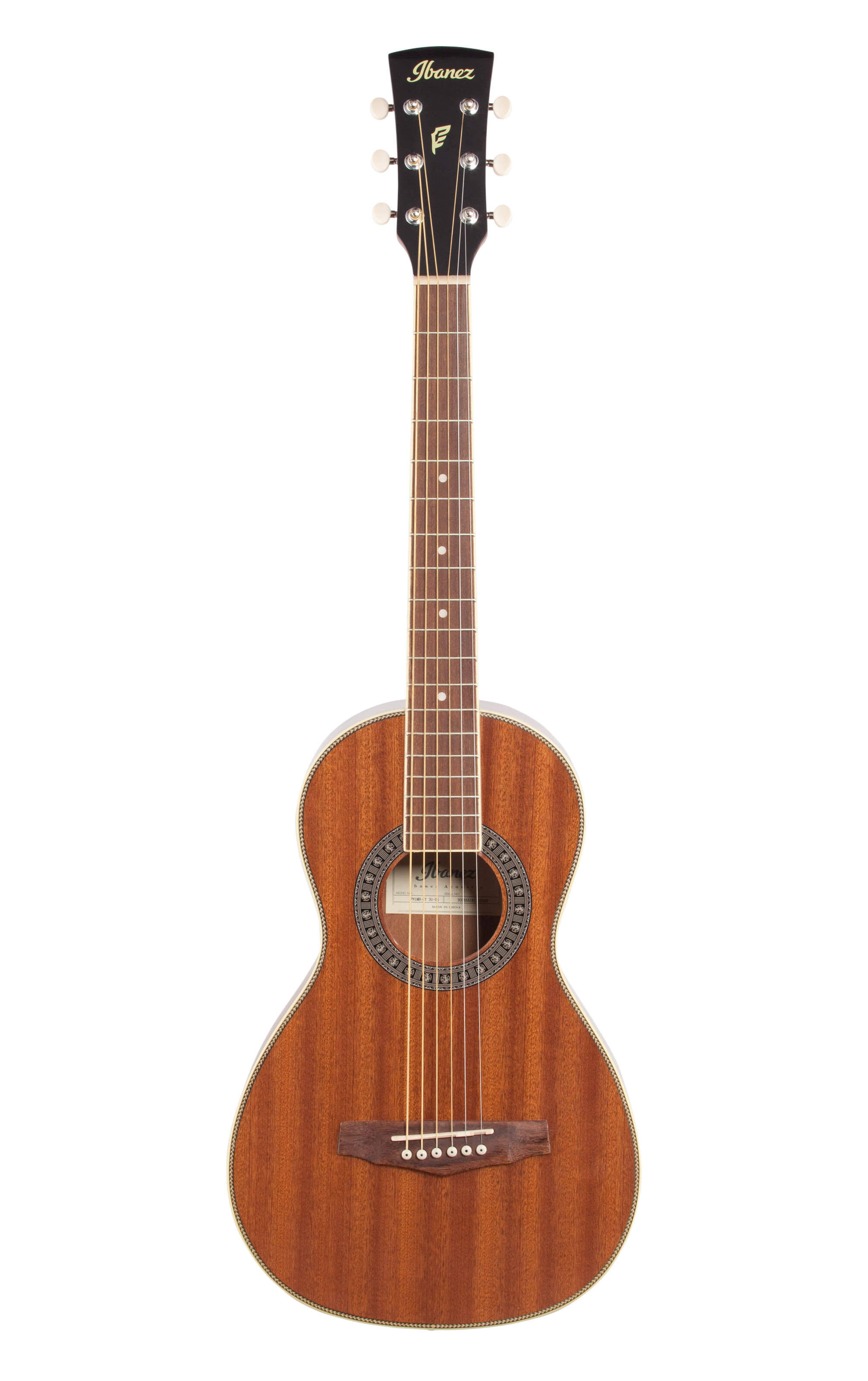 Ibanez PN1MHNT Performance Parlor Acoustic Guitar - Natural High Gloss - Megean