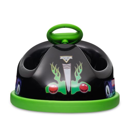 Bluey Bumper Car for Kids, 2 Speed Electric Bumper Car Vehicle, Toddler Bumper Car with Remote Control and 360 Degree Turning, 6V Motor, LED Lights