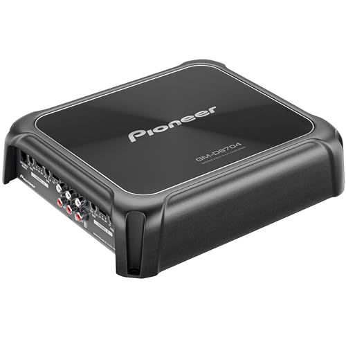 Pioneer GM-D8704 1200W Max 4-Channel GM Digital Champion Series Class FD Multi-Channel Car Audio Stereo Amplifier w/Wired Bass Boost Remote Free