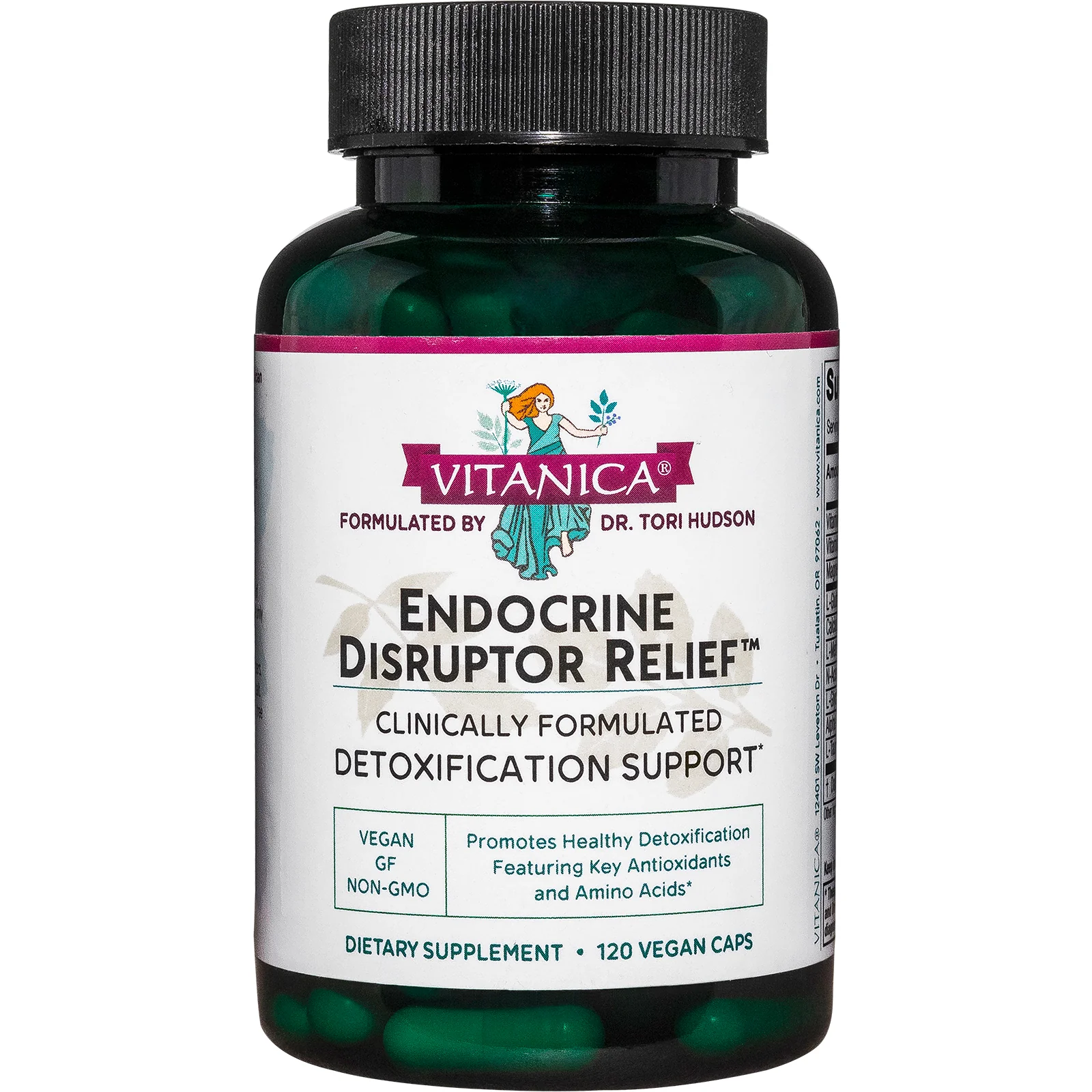Endocrine Disruptor Relief 120 caps by Vitanica - Kansas Nuitrition - HNZSDS