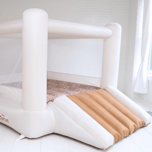 Bouncee House in Bloom - Outdoor & Indoor Bounce House with Slide - Pink Bounce House for Kids 3-6 - Trendy Toddler Bounce House