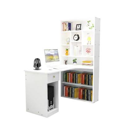 Computer Desk Desktop Desk Bookcase Combination Simpleness Student Writing Desk Latitude Run
