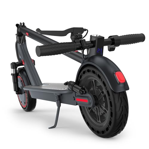 Electric Scooter, 10" /8.5" Solid Tires, 500W/350W Motor,19/22Mph, 22/28/52 Miles Long Range
