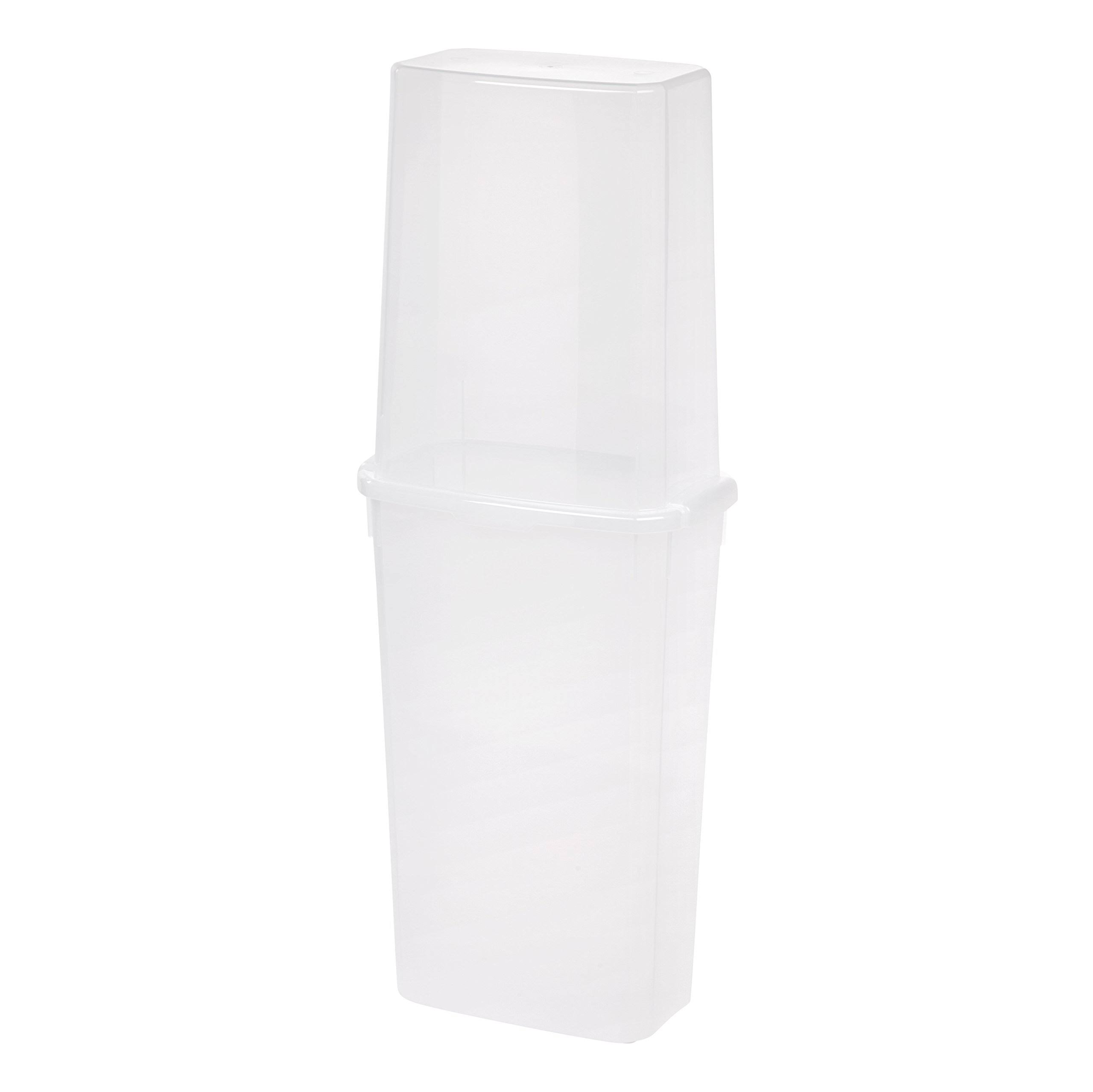 Iris 40 Vertical Storage Box, Clear