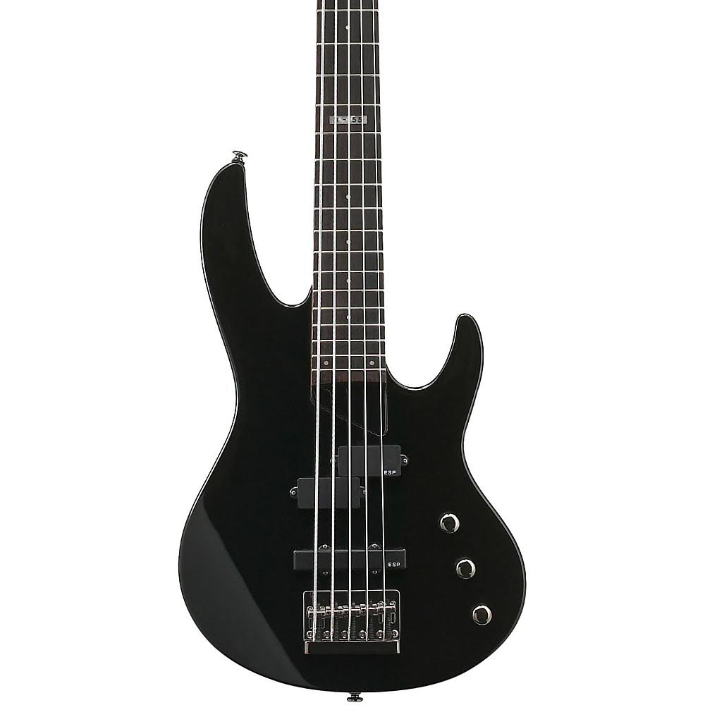 ESP LTD B-55 5-String Bass Guitar - Black