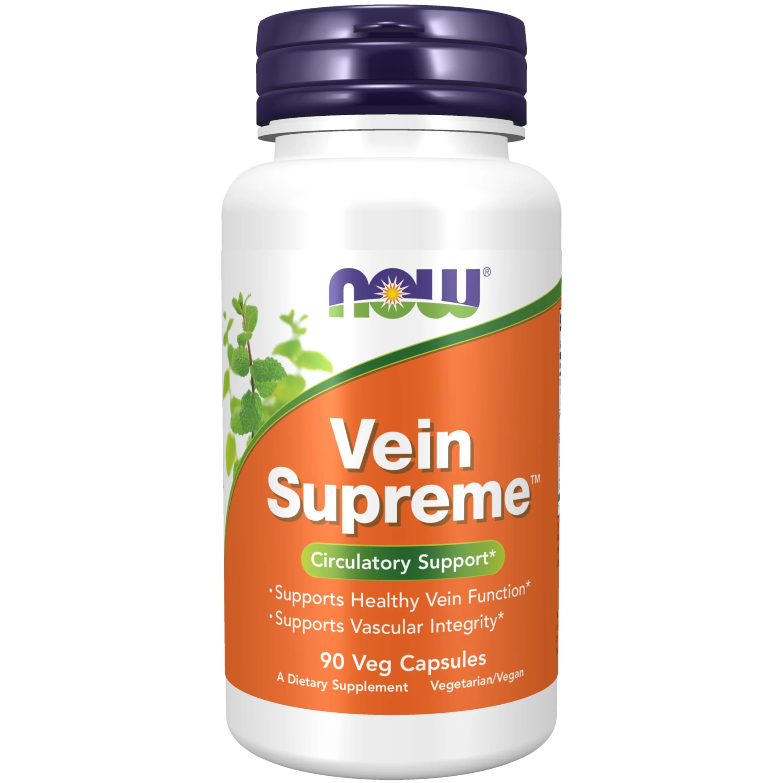 NOW Supplements, Vein Supreme? Healthy Vein Function*, Circulatory Support*, 90 Veg Capsules - Kansas Nuitrition - HNZSDS