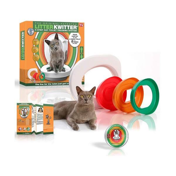 Litter Kwitter Cat Toilet Training System with DVD