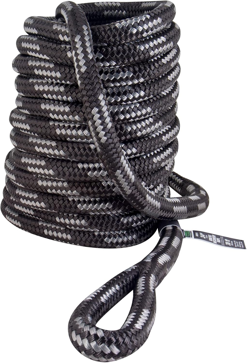 American Lifting Kinetic Energy Recovery Rope – Heavy Duty Off-Road Tow Strap Recover 19,000 Lbs 3/4 x 30’ – Great for Vehicles, Trucks, Jeep, SUVs
