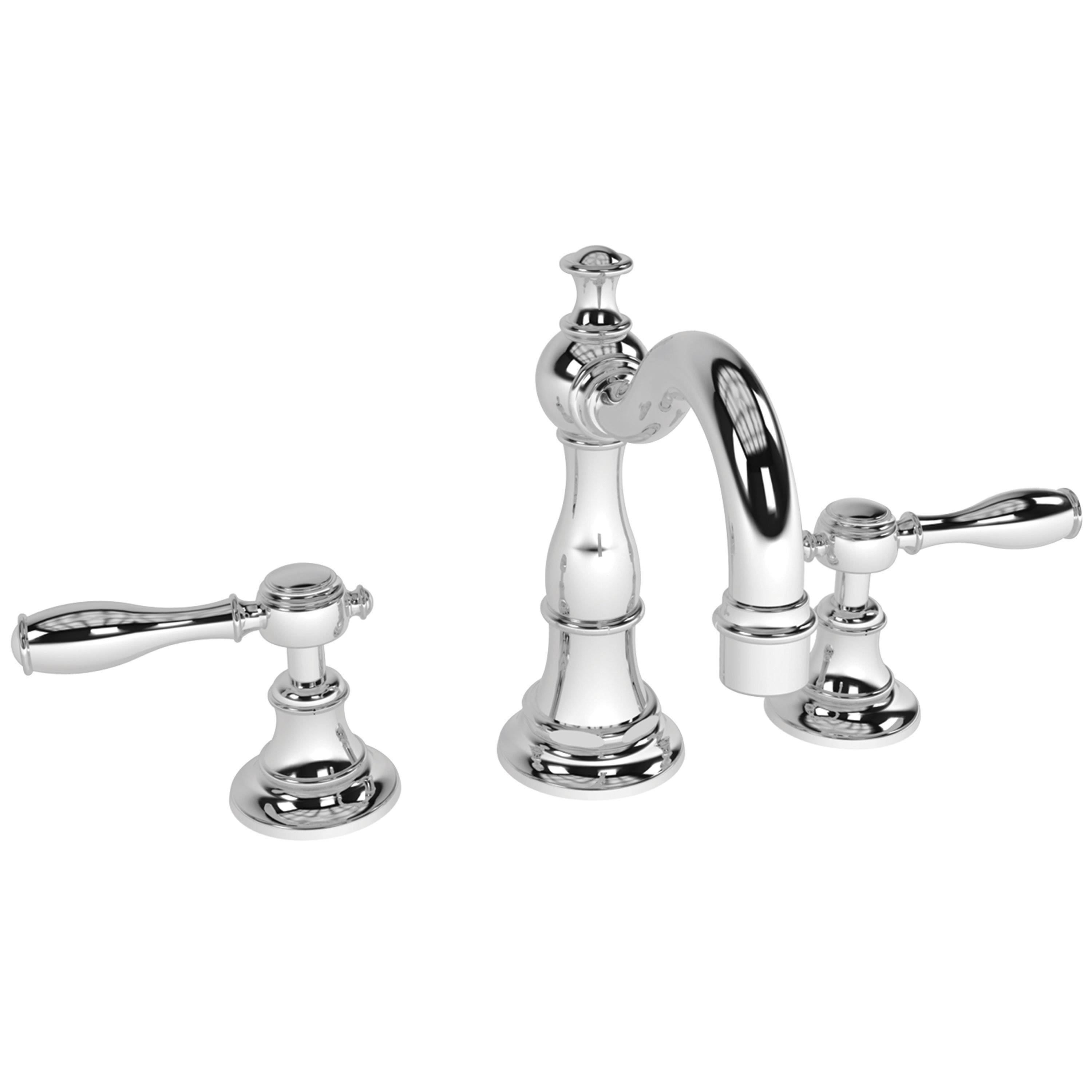 Newport Brass Victoria Widespread Lavatory Faucet Polished Chrome