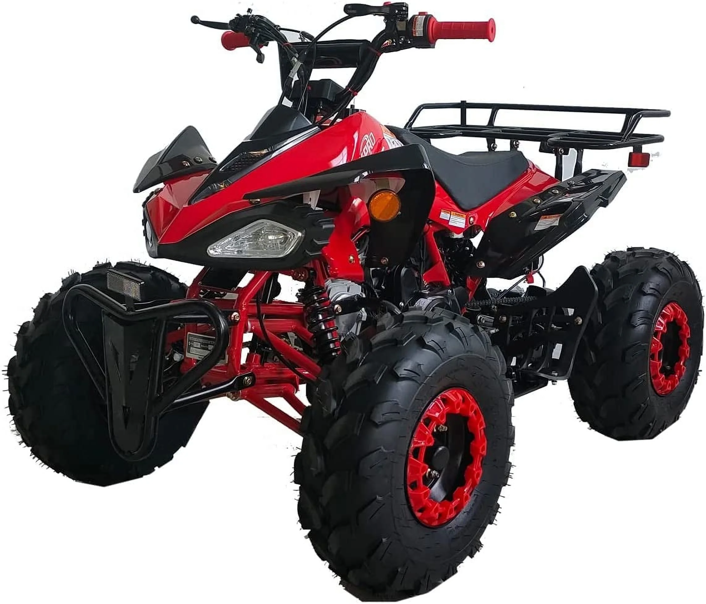 X-Pro Brand New 125cc Gas ATV, Automatic Transmission w/Reverse Remote Control Big 19"/18" Tires - Curated Treasures Market